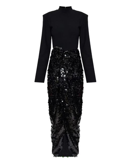 ROTATE BIRGER CHRISTENSEN Knot-Detail Sequin Maxi Dress in Black | Lyst Canada ROTATE BIRGER CHRISTENSEN Knot-Detail Sequin Maxi Dress in Black | Lyst Canada