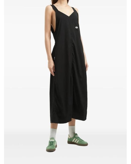 Chocoolate Black Drawstring Dress