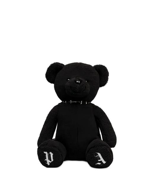 Palm Angels Black Bear Studded Backpack for men
