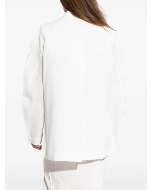 Issey Miyake Pressed Form ジャケット White
