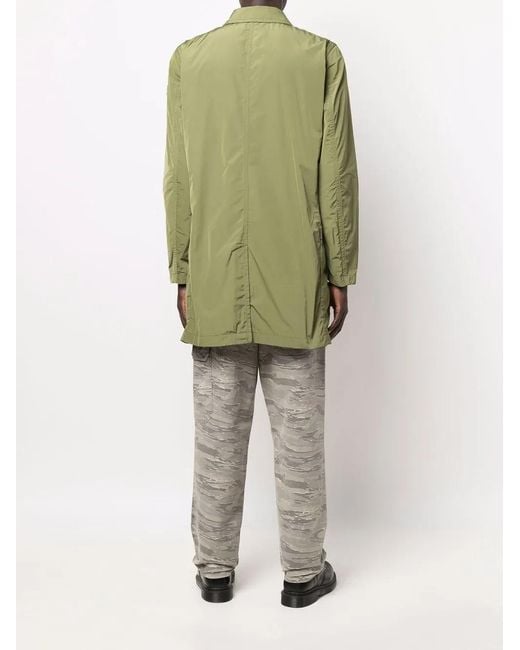 Woolrich Green City Mid-Length Car Coat for men