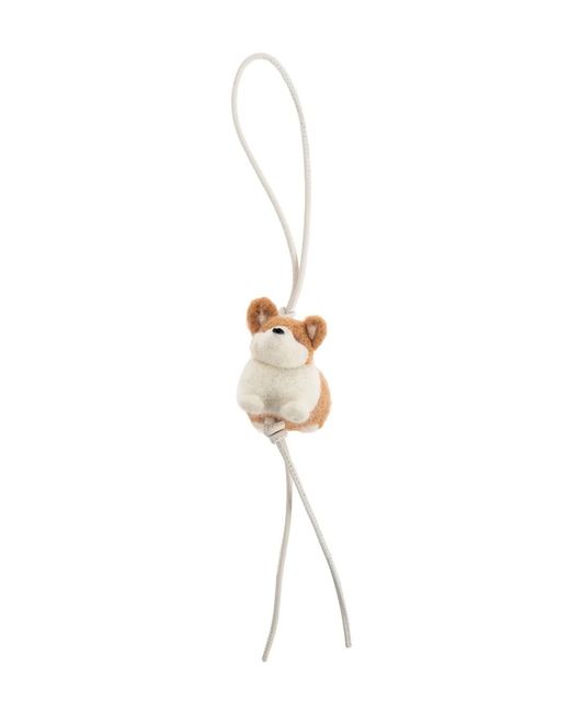 Loewe White Corgi Anhänger