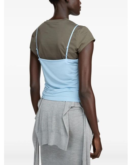 Top A Capas Acne de color Green