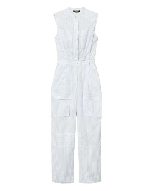 Twinset ストライプ ユーティリティ ジャンプスーツ White