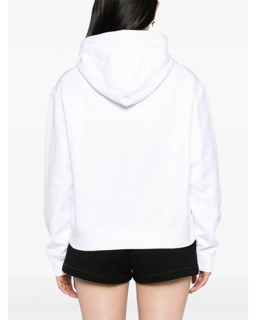 DSquared² White Sweatshirt With Logo