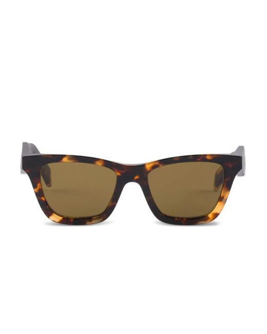 Prada Natural Logo Square-Frame Sunglasses