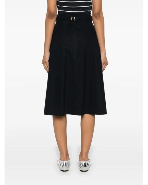 Max Mara Cennare ミディ スカート Black