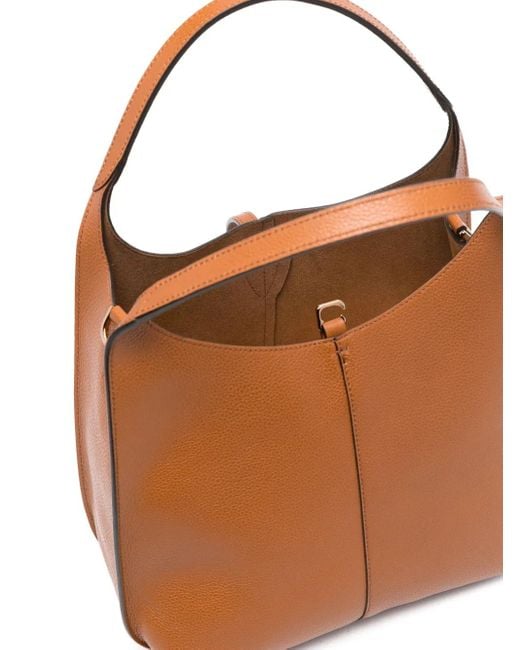 Tod's T タイムレス ハンドバッグ Brown