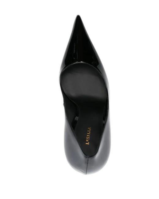 Le Silla Black 120Mm Bella Pumps