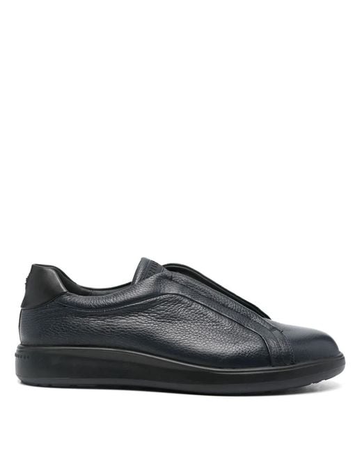 Fratelli Rossetti Black Leather Sneakers for men