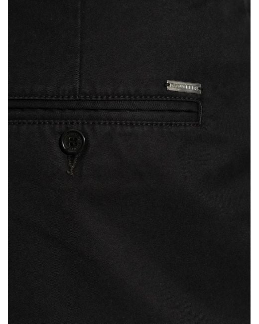 DSquared² Katoenen Broek in het Black voor heren