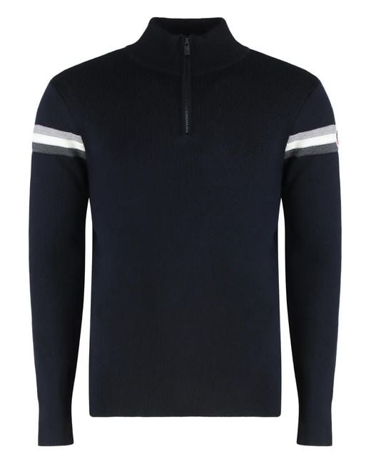 Jersey Con Media Cremallera Fusalp de hombre de color Blue