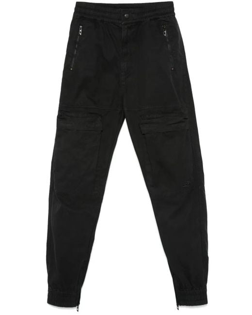 DIESEL Black P-Ride Trousers
