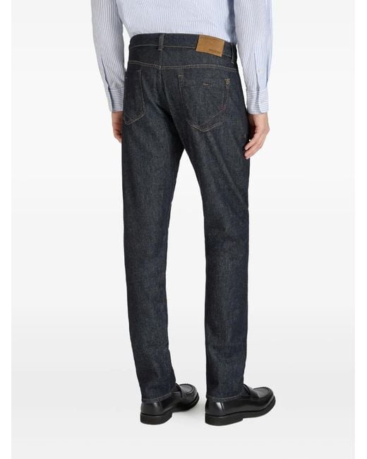 Slowear Blue Pantalon À Coupe Cinq Poches for men