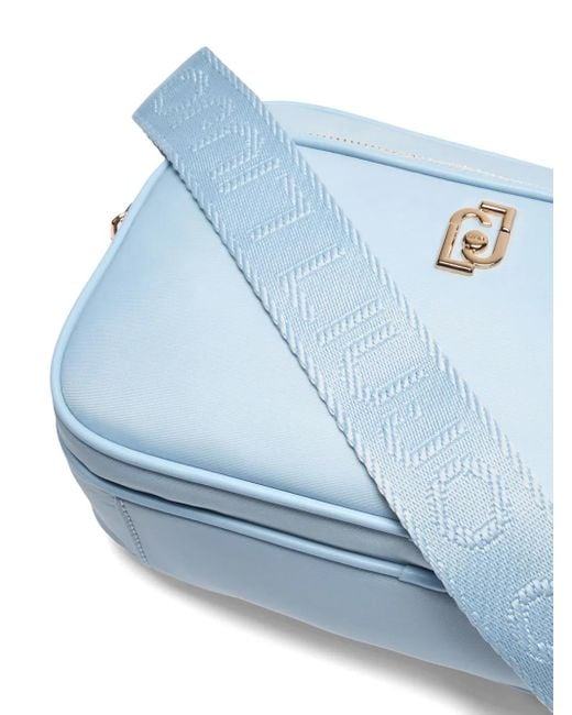 Liu Jo Blue Umhängetasche Mit Logo-Schild
