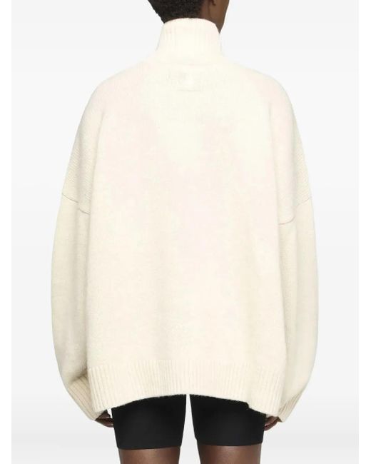 J.W. Anderson Black Two-Tone Sweater