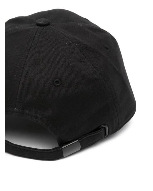 Canada Goose Black Cotton Baseball Cap