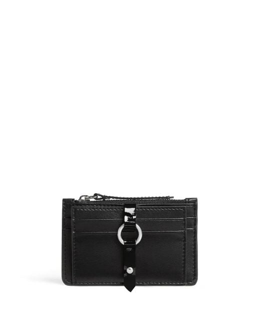 Cartera con placa del logo DSquared² de color Black