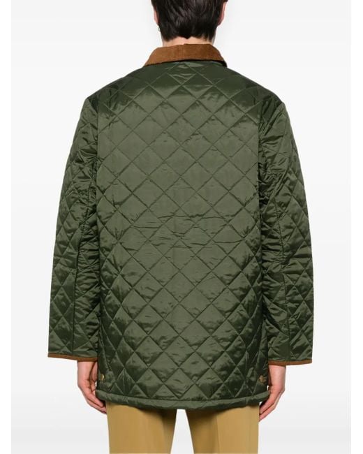 Barbour Green Liddesdale Down Jacket for men