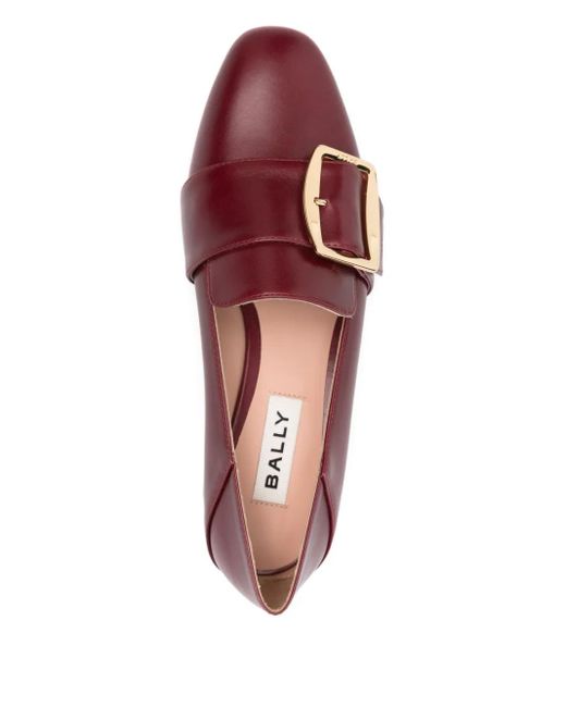 Pumps Con Fibbia 40Mm di Bally in Purple