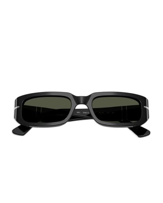 Persol Green Rectangle-Frame Sunglasses