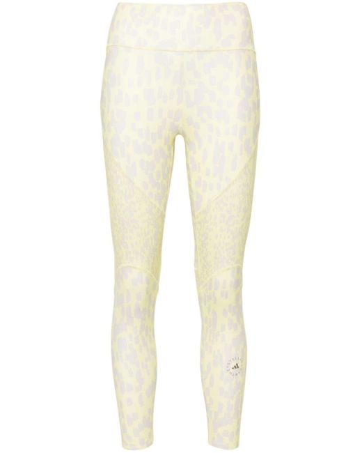 Adidas By Stella McCartney Natural Truepurpose Optime Graphic-print leggings