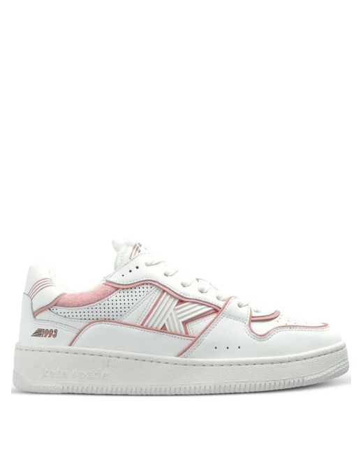 Kate Spade White Leather Sneakers