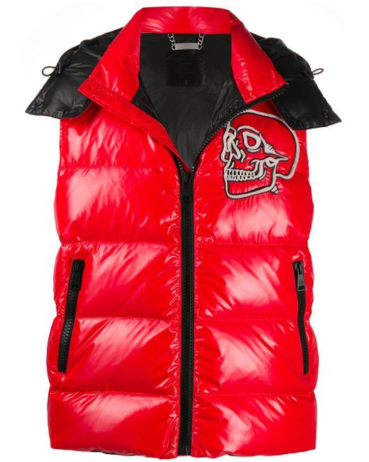 philipp plein red jacket