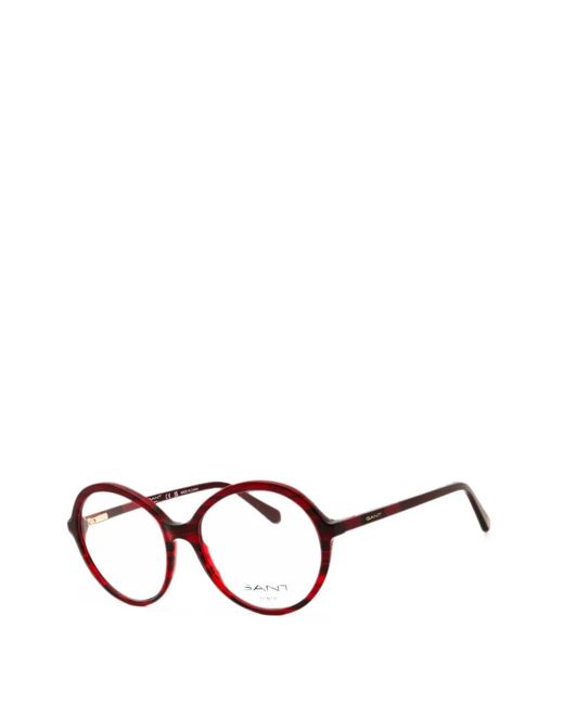 Gant Black Round-Frame Glasses