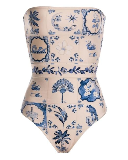 Bañador Illusión Wild palabra de honor Agua Bendita de color White