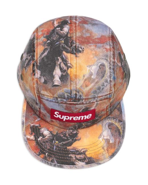 Supreme Pink Casquette Frazetta Camp for men