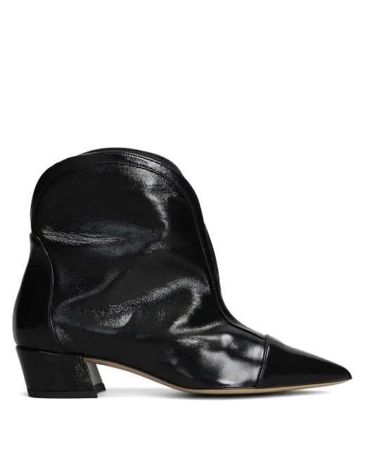 Alchimia Di Ballin Black Alba Ankle Boots