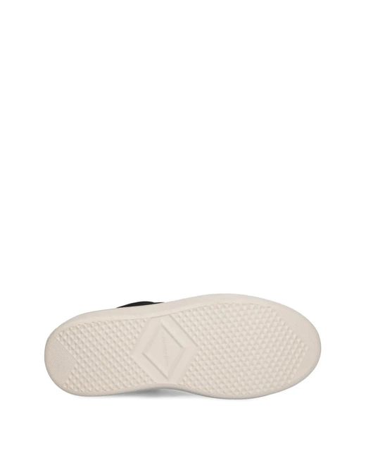 Alexander Smith Black Lancaster Eyelet Detail Sneakers