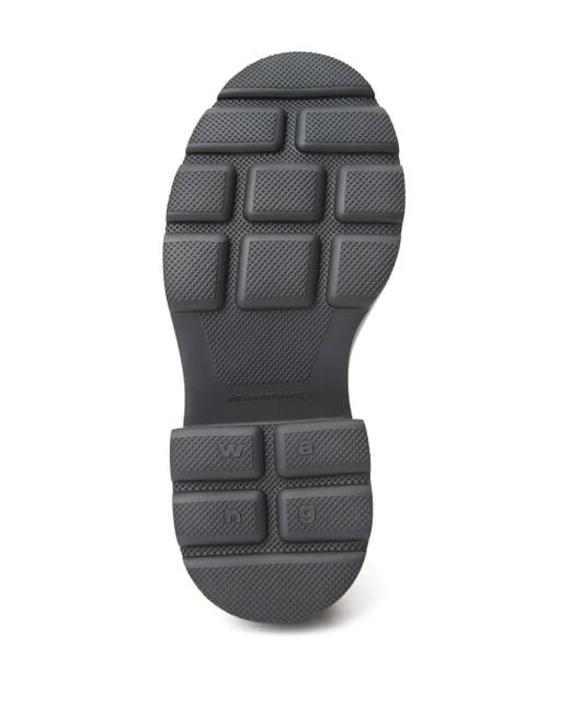 Alexander Wang Black Carter Panelled Leather Chelsea Boots