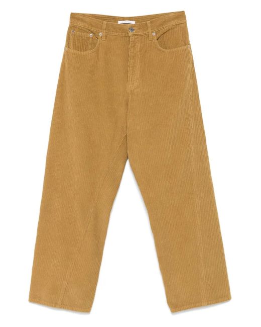 sunflower Natural Corduroy Trousers for men