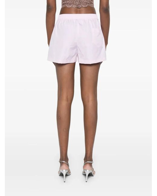 Des Phemmes Pink Cotton Boxer Shorts
