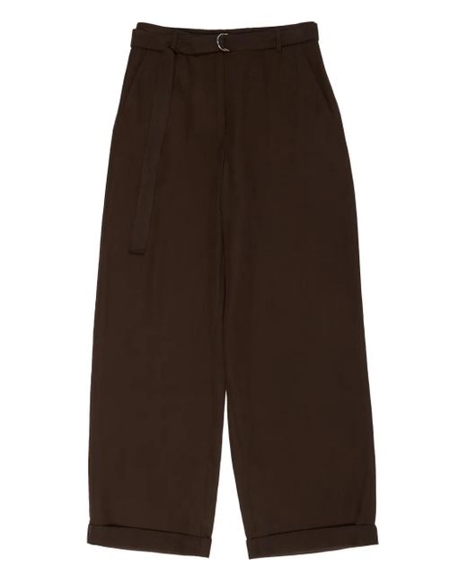 Bimba Y Lola ベルテッド パンツ Brown