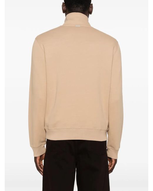 Sandro Natural Half-Zip Sweatshirt for men
