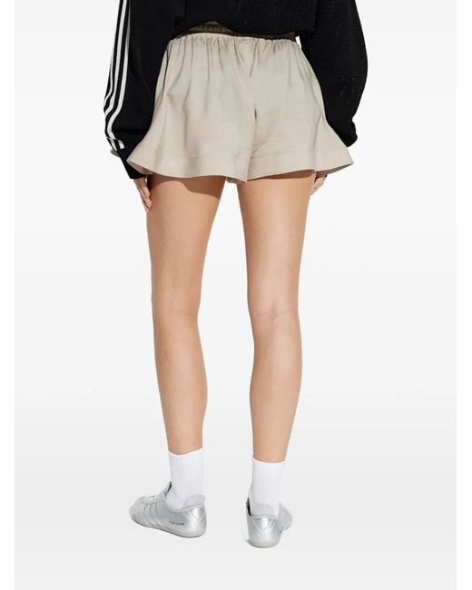 Bermudas Con Logo Y Cordones Y-3 de color White