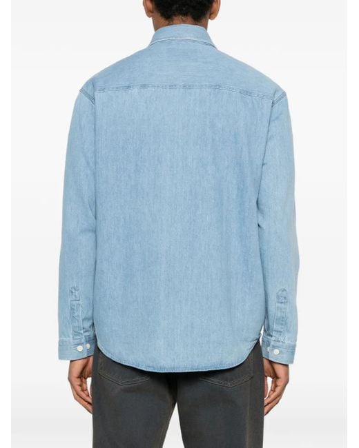 NN07 Blue Casper Shirt for men