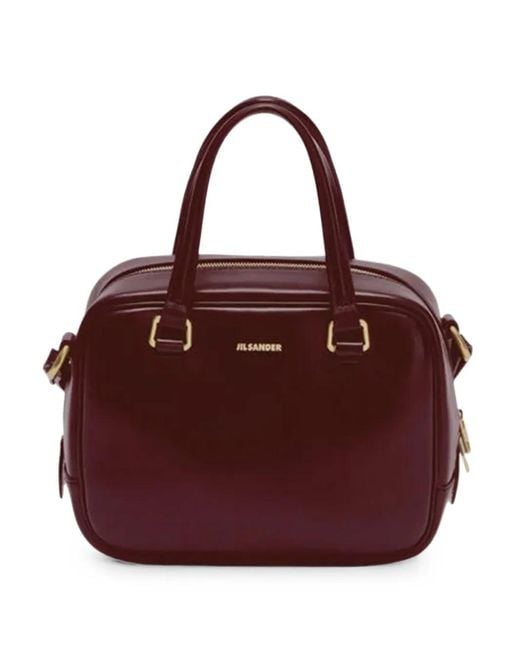 Jil Sander Purple Vision Small Shoulder Bag