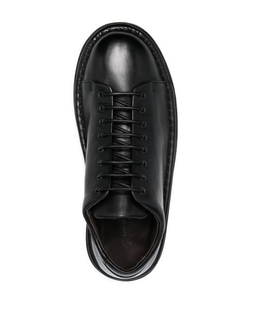 Marsèll Pallottola Lace-up Leather Oxfords in het Black