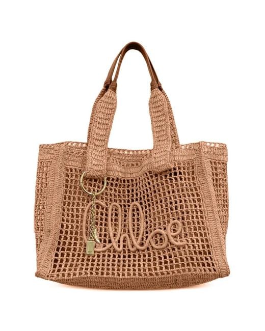 Chloé Brown Ch26Us904P08 Camelia Coral