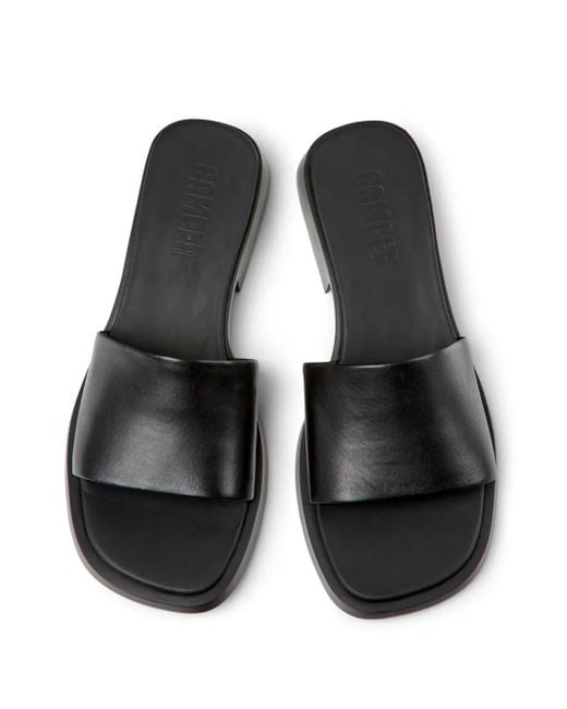 Camper Black Dana Mules