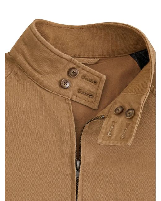 Gosha Rubchinskiy Brown Harrington Zip-Up Jacket