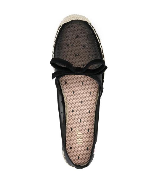 Red(v) Brown Point D'Esprit Espadrilles
