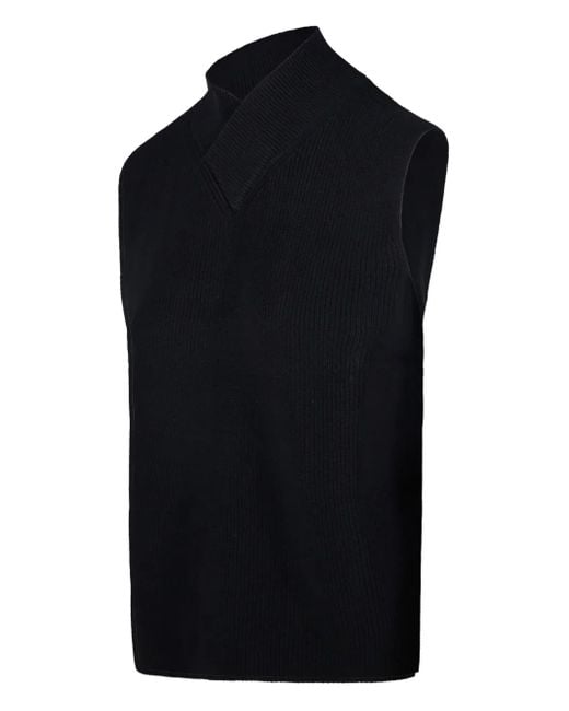 Studio Nicholson Black Ceres Vest
