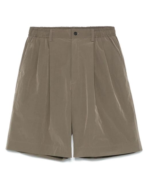 stein Shorts mit Faltendetail in Gray für Herren