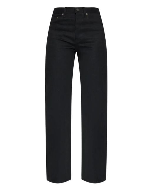 Vaqueros Rectos Balenciaga de color Black