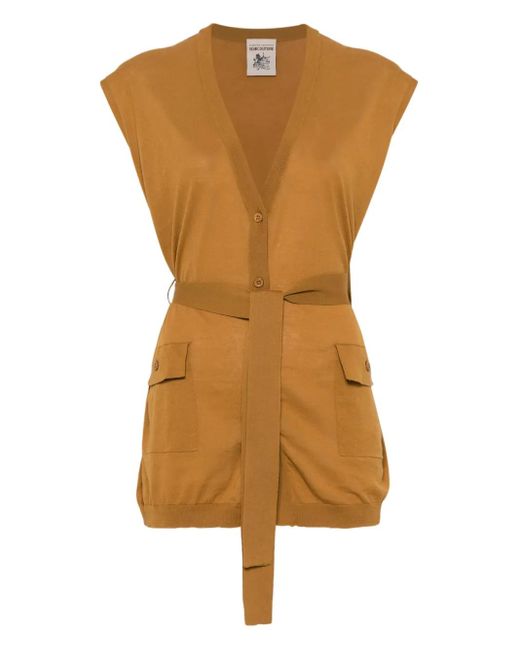 Semicouture ファインニット ジャケット Yellow